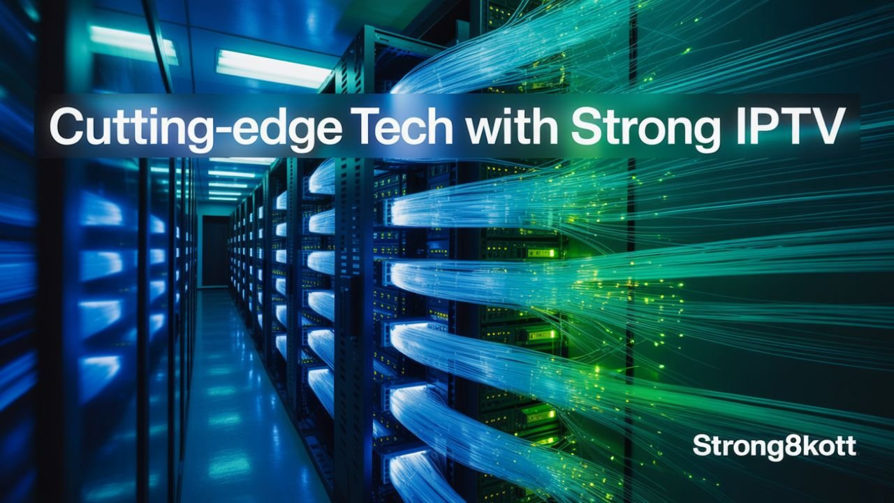 Strong IPTV servers and cutting-edge streaming technology.