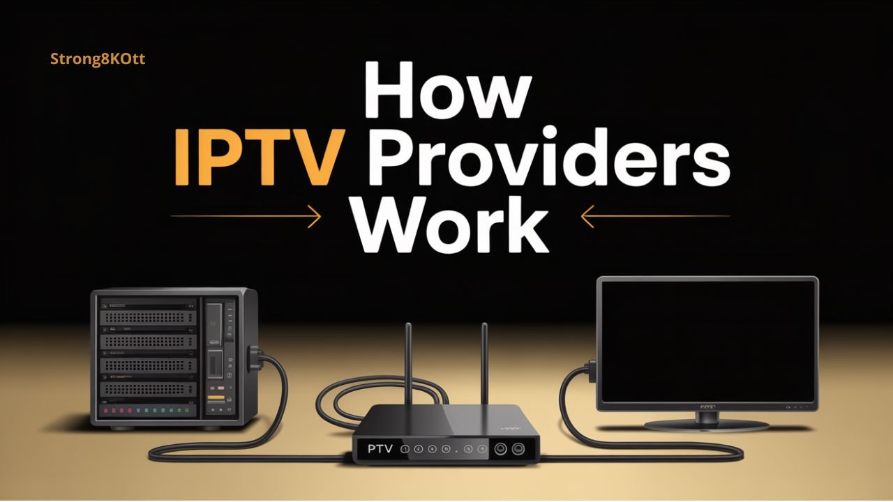 How IPTV providers work using internet streaming