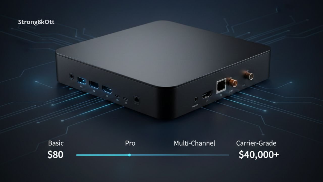 IPTV encoder box price range chart from budget to enterprise 2026.